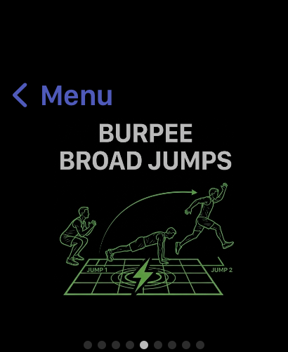 Burpee Broad Jumps